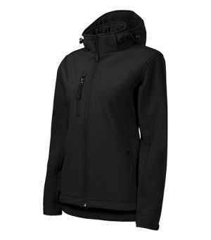 Naiste softshell jope -kapuutsiga