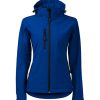 Naiste softshell jope -kapuutsiga