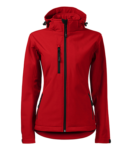 Naiste softshell jope -kapuutsiga