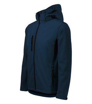 Meeste softshell jope-kapuutsiga