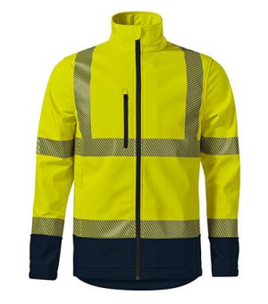 Soe kõrge nähtavusega softshell jope