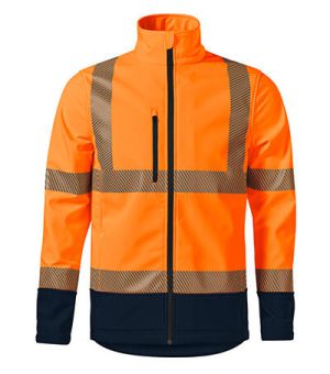 Soe kõrge nähtavusega softshell jope