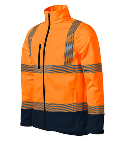 Soe kõrge nähtavusega softshell jope