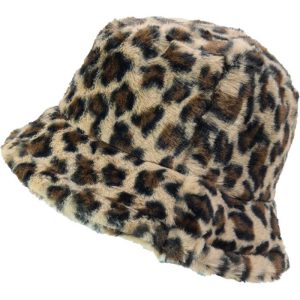 Stiilne leopardi mustriga müts
